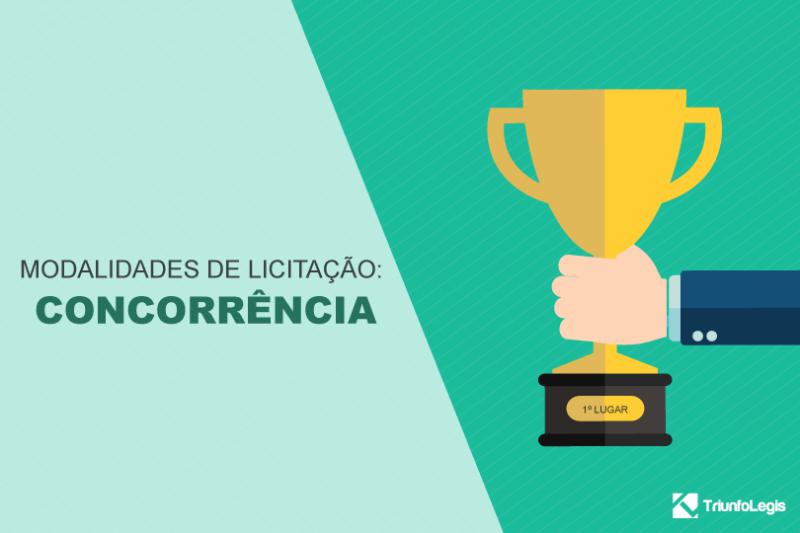 Modalidades de licitação: concorrência